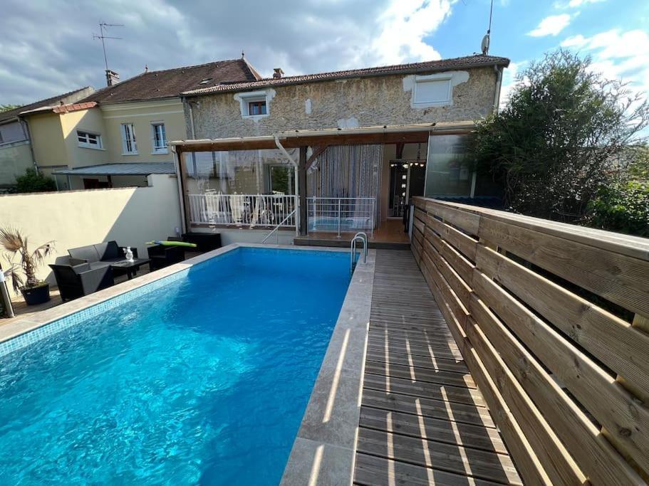 Kings Villa Near Disneyland Reserved Only For Family With Kids Saint-Germain-sur-Morin 外观 照片